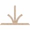 Ekena Millwork Richland Smooth Timber Gable Bracket, Douglas Fir, 96"W x 64"H x 5 1/2"D x 5 1/2"F, 16/12 Pitch GBW096X64X0606RIC00SDF - alternate 1